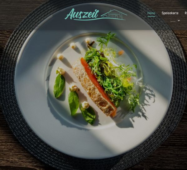 Kundenreferenz Restaurant Auszeit von Webdesign Viersen | Balloo Webdesign
